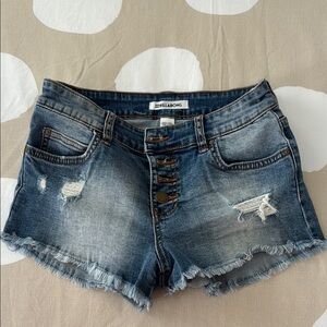 Billabong Distressed Denim Shorts
